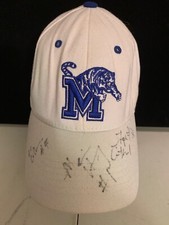 Stephen Gostkowski AUTOGRAPHED HAT ~ 04-05 MEMPHIS TIGERS (MAURICE AVERY)