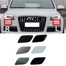 Front Bumper Headlight Washer Cover Cap For Audi Q7 2010 2011 2012 2013- 2015