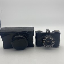 Vintage Falcon Minicam Junior Camera W/ Case