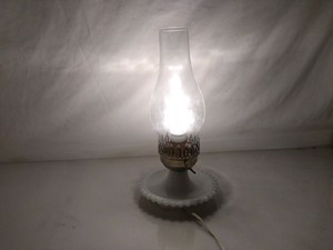glass bowl table lamp