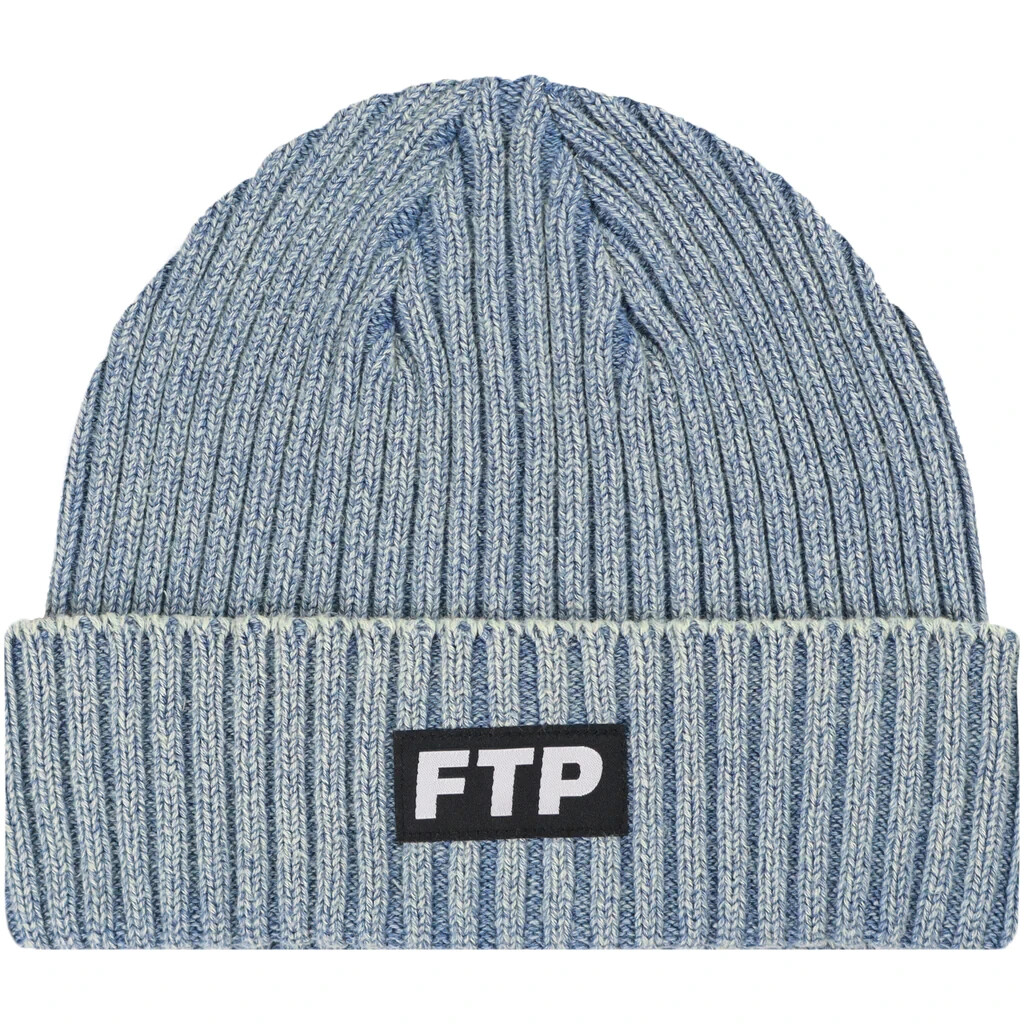 帽子 FTP FAMOUS LOGO BEANIE FTP x Famous Logo Beanie Black Men's - SS25 - US