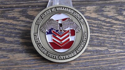 USN USS James E Williams DDG 95 1st Class Petty Officers Challenge Coin #802Y