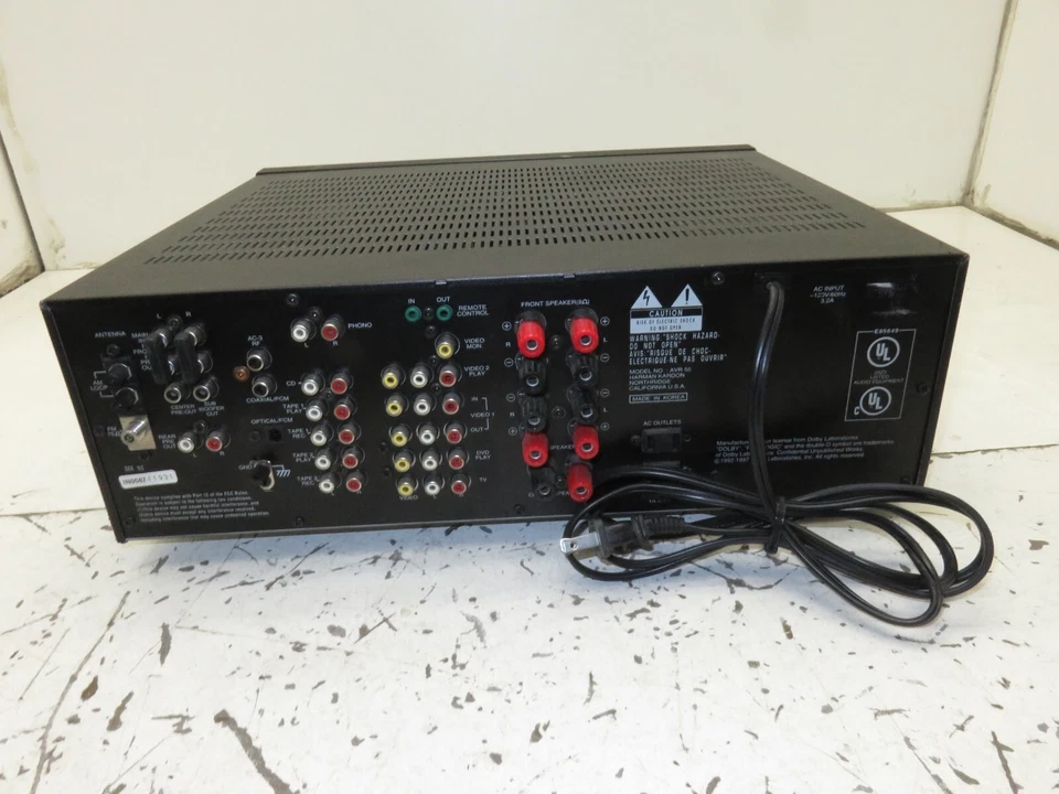 Harman/Kardon AVR 55  A/V  Stereo Receiver - No Remote. - Image 4 of 4