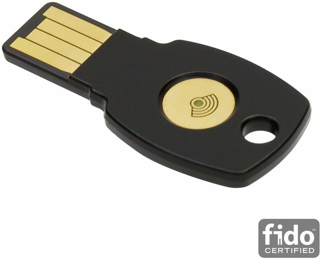 usb security key fido2 certified