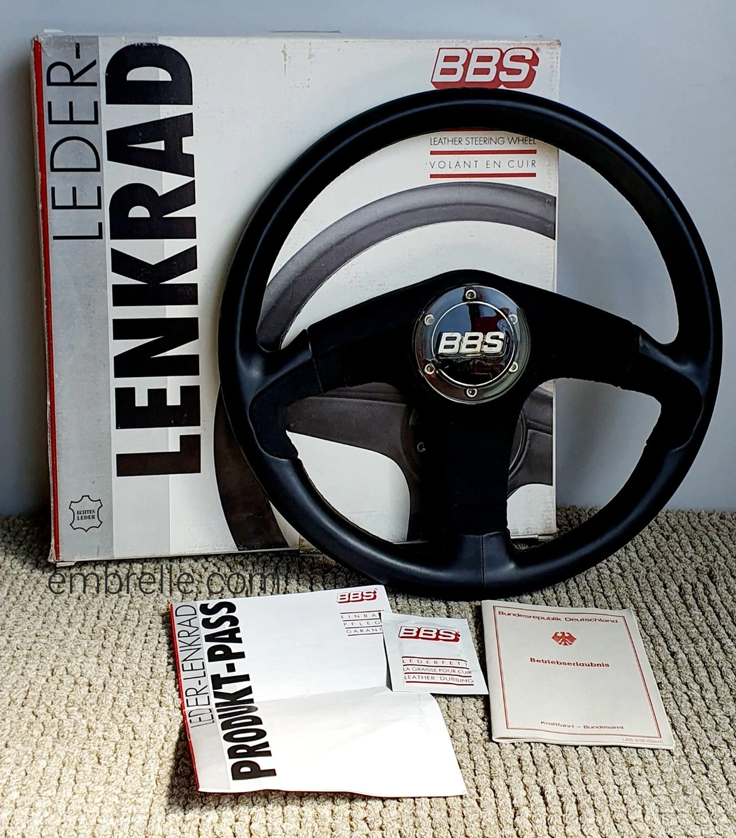 ITALVOLANTI BBS Authentic leather steering wheel RARE PORSCHE BMW Mercedes VW