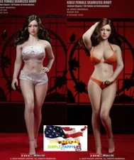 PHICEN 1/6 Steel Skeleton Female Plus SIZE SEAMLESS FIGURE W/ HEAD S38 S39 ❶USA❶
