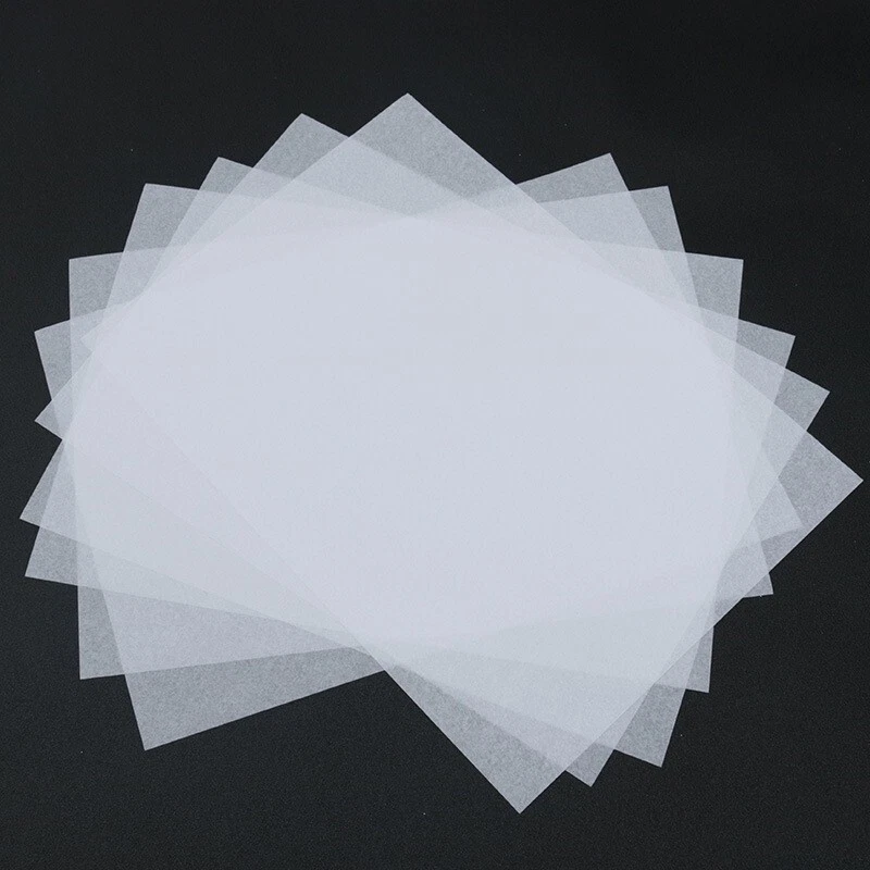 100pcs Set Verfolgung Papier Zeichnung Durchsichtig Kalligraphie Craft Schreiben - Bild 3 von 4