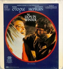 The Lion in Winter 1968 Vintage Double CED Videodisc
