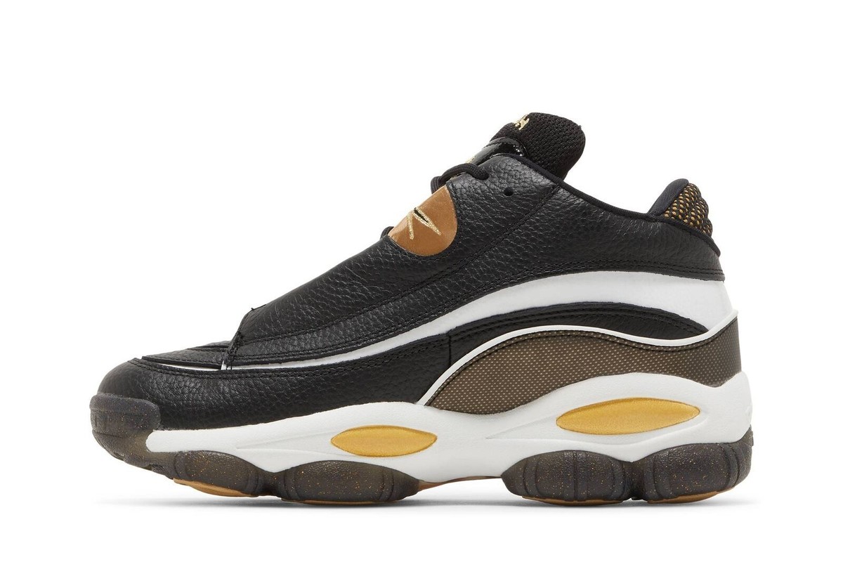 Size 11 - Reebok The Answer DMX 2022 Black White Gold for
