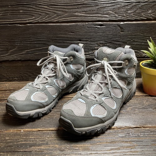 Botas de senderismo Merrell Castle Rock paloma salvaje impermeables al tobillo J131149C para mujer 11M