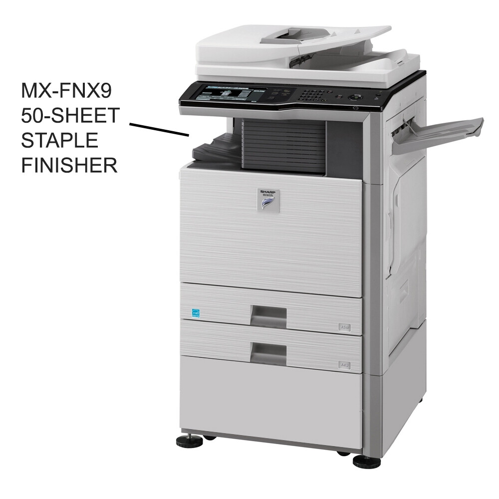 Sharp MX-FNX9 Staple Inner Finisher for MX-4141N MX-5141N MX