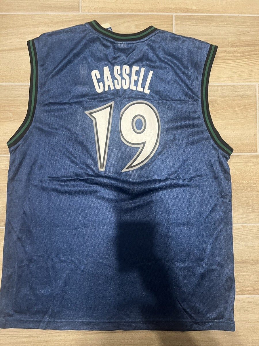 Sam Cassell Jersey Minnesota Timberwolves Basketball Reebok