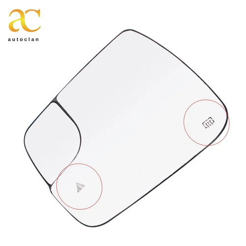 Left Driver Side Mirror Glass w/ Blind Spot Heating for RAM 1500 2019-2024