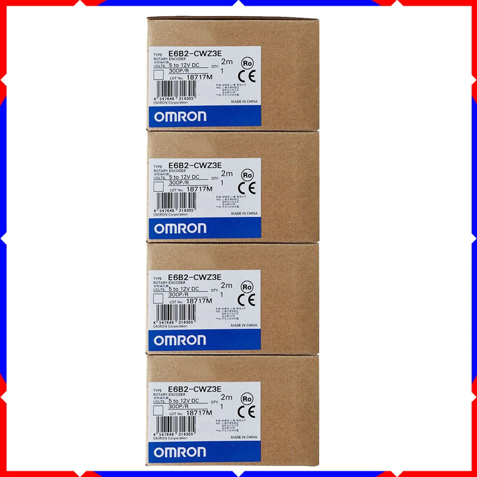 E6B2-CWZ3E 20P/R 40P/R 50P/R 100P/R 300P/R 500P/R 2000P/R 5000P/R Lot Omron - Image 2 of 4
