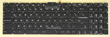 For MSI GP62 GP62M GP62MVR keyboard white backlit Latin Spanish Teclado Crystal
