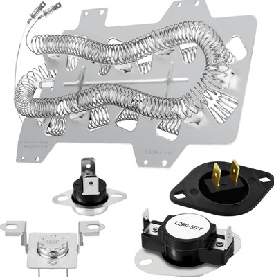 Dryer Heating Element for Maytag MDE6700AYW MDG9700AWW MDG6700AWM with Fuses