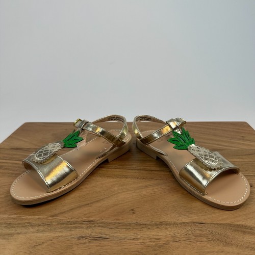 New Little Kids Harper Canyon Pineapple Gold Strappy Comfort Sandals Size 12 C - Picture 5 of 8