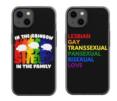 Rainbow Familie Handyhülle bedruckt und gestaltet für Handyhülle kompatibel