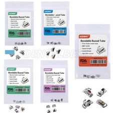 AZDENT Dental Orthodontic Buccal Tube 1st 2nd Molar MBT ROTH 022 Non-Convertible