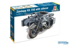 Italeri Zundapp KS 750 Sidecar 7406