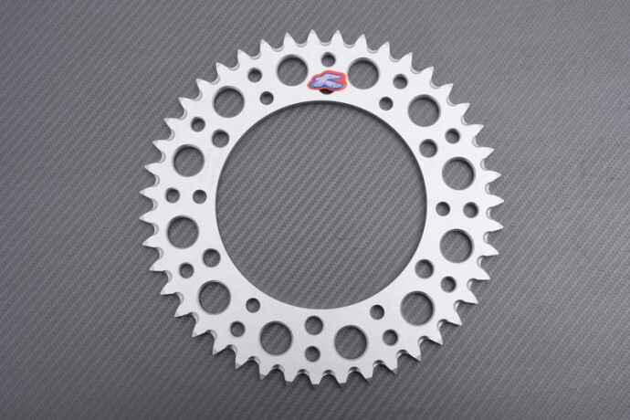 Couronne RENTHAL 520 de 43 dents, l'aluminium Ultra Light usiné pour HONDA XR 500 vintage