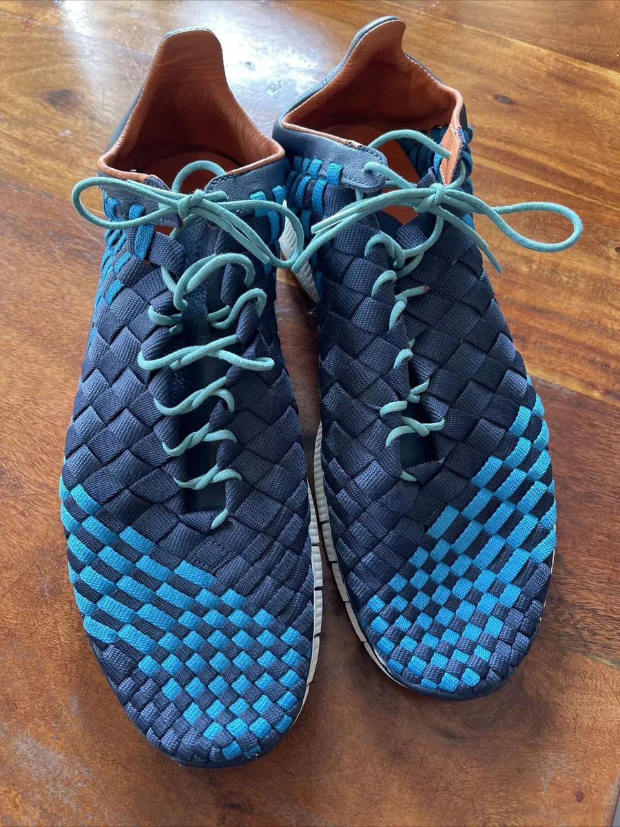 NIKE AIR MAX FREE INNEVA WOVEN SP BLACK ROYAL BLUE NSW 579916 443 Size 12 CC