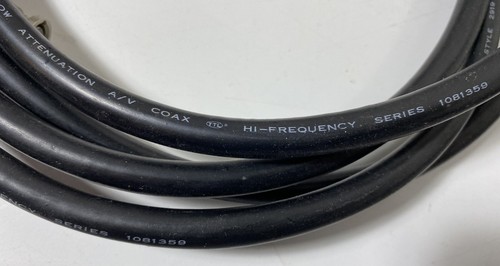 Vintage 10 Foot long VGA Cable with 5 BNC Connectors Black - Zdjęcie 10 z 10