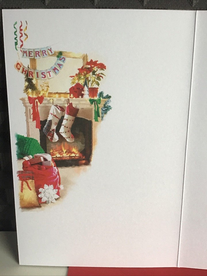 MUM AND DAD LARGE CHRISTMAS CARD (9"X6") VERSE XMAS MODERN A eBay