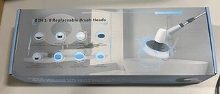 8 in 1 Electric Cleaning Brush with Swappable Brush Heads
