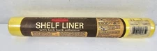 Vintage 1978 NOS Rubbermaid Shelf Liner Solid Yellow 10'  x 12"