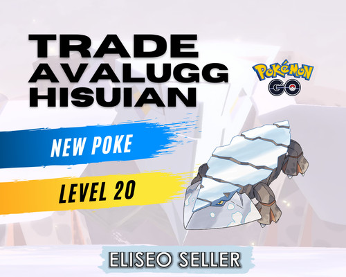 Pokemon Avalugg Hisuian GO - Avalugg Hisuian - RARE Hisui