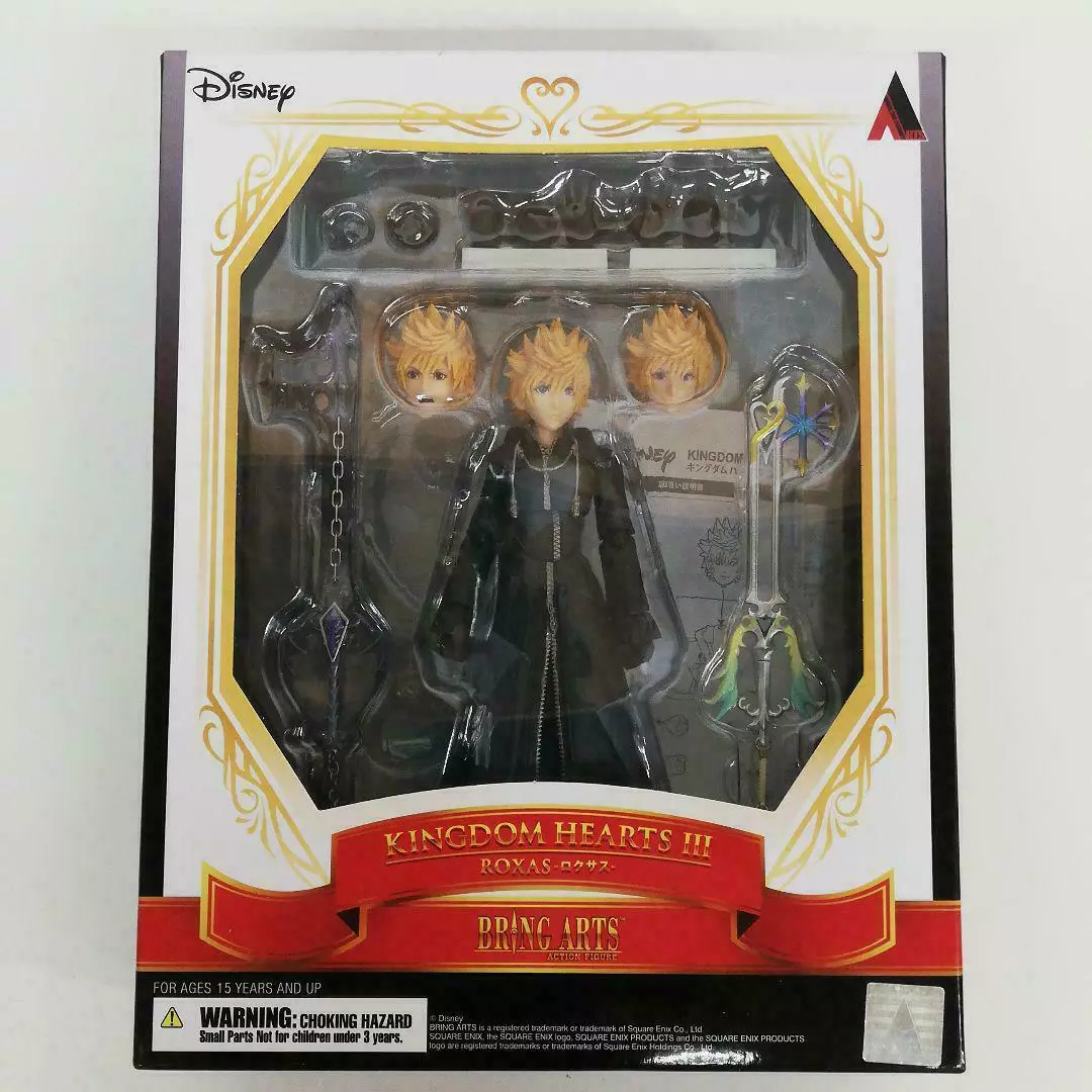 BRING ARTS ROXAS Action Figure KINGDOM HEARTS III 3 SQUARE ENIX Japan