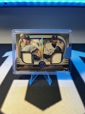 2022 Topps Tribute Dual Relics 2 Player 149/199 Gerrit Cole Aroldis Chapman