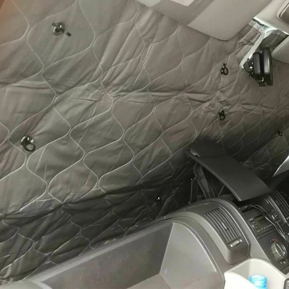 Car Sun Visors Internal Thermal Blinds Sunshades Cover For Fiat Ducato 2006-2022 Foto 3 de 4