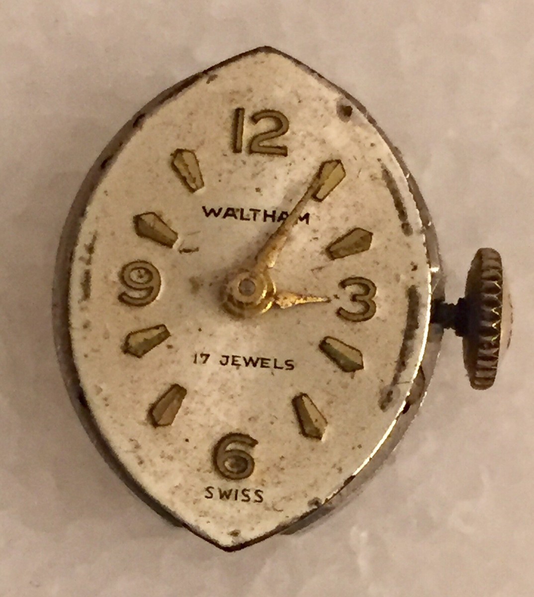 Vintage Waltham Ladies Wrist Watch 10K Gold Filled 17 Jewels Swiss
