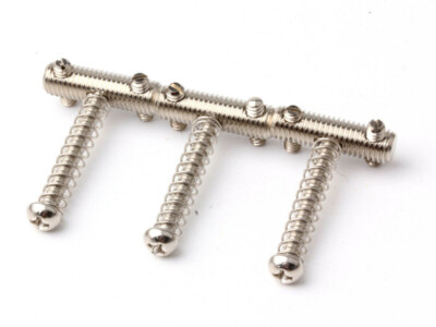 Telecaster  1960s-style Threaded Steel Replacement Saddles Set of 3