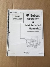 Bobcat Sand Spreader Utility Vehicle Accessory Operation Maintenance Manual Bobcat Sand Spreader Utility Vehicle Accessory Operation Maintenance Manual