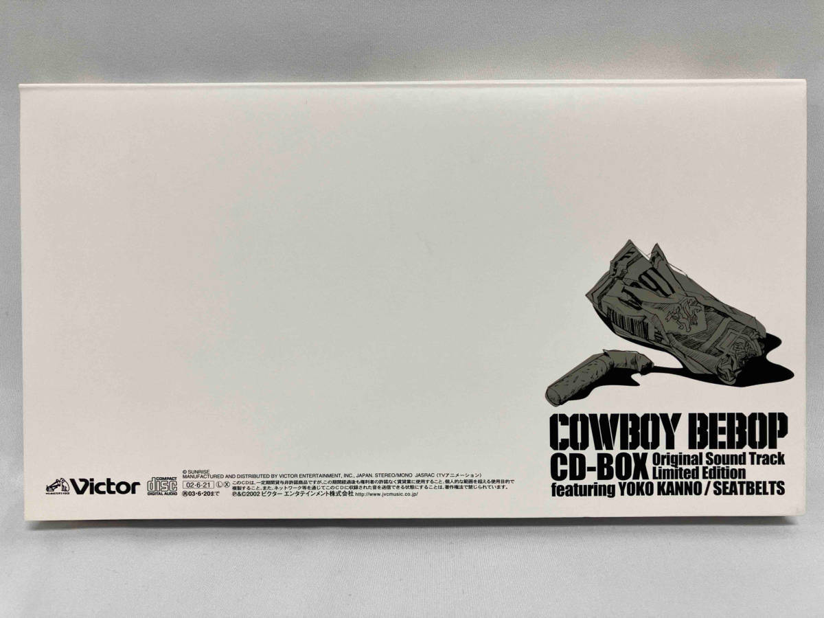 COWBOY BEBOP CD-BOXリミテッドエディション おまけシングル COWBOY BEBOP CD BOX Limited Edition 4CD & Booklet Original