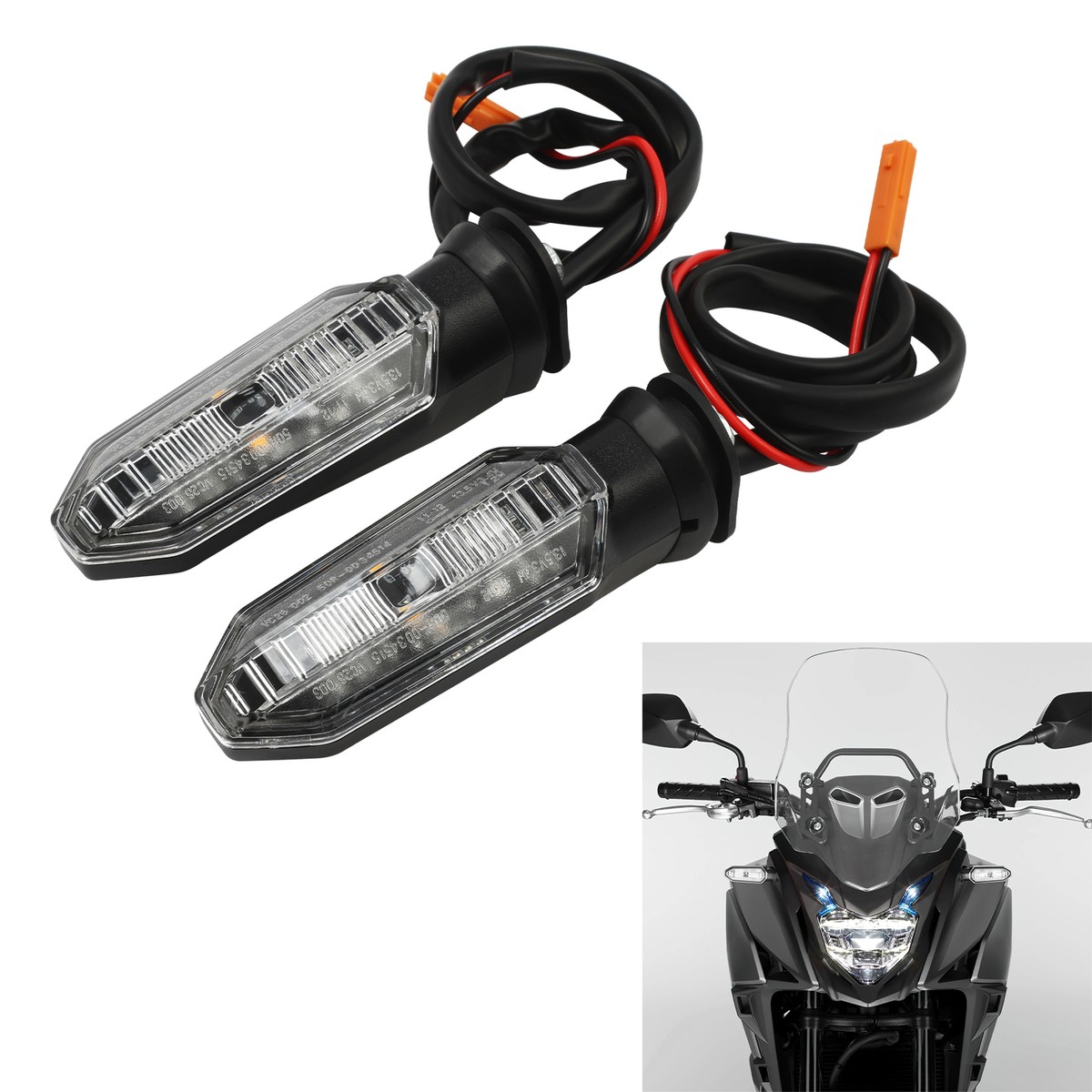 LED Turn Signal Light Fit For Honda CB500F CB650R CBR500R 2019