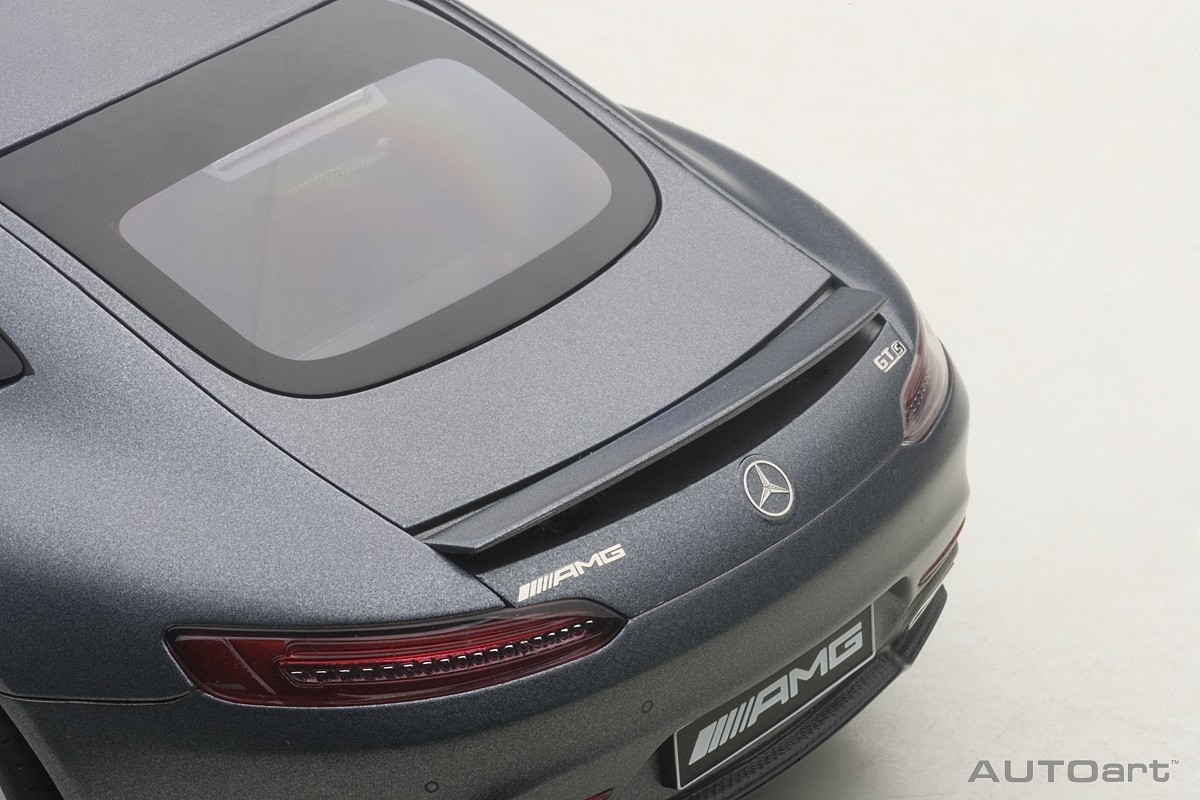 MERCEDES-BENZ AMG GT S MATT GRAY DESIGNO BY 1:18 AUTOart 76312 NEW