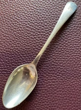 Old English Pattern 5 1/8" Sterling Silver Spoon by Roden Brothers 17 Grams