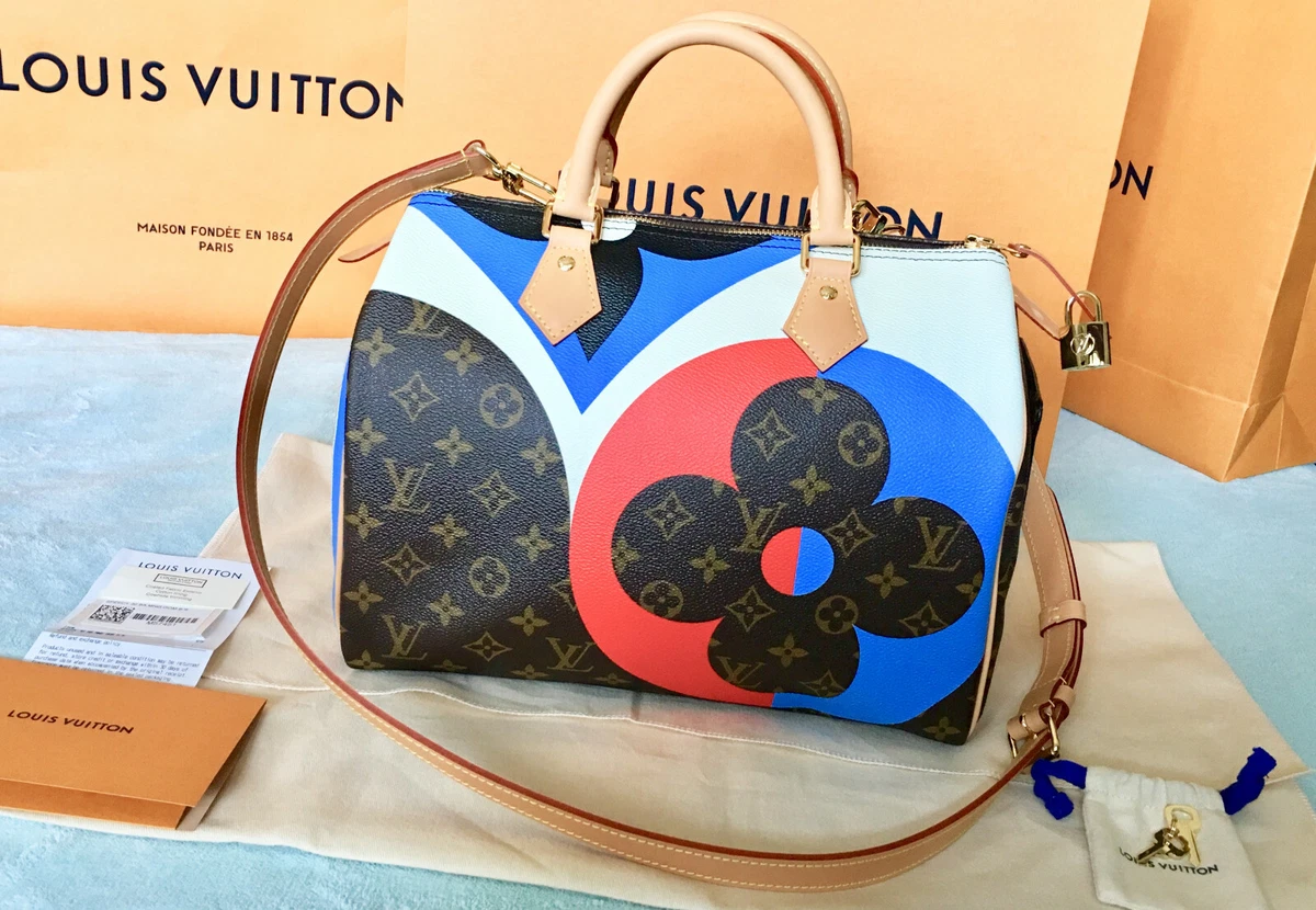 Louis Vuitton Speedy 30 Bandouliere Monogram Canvas Bag