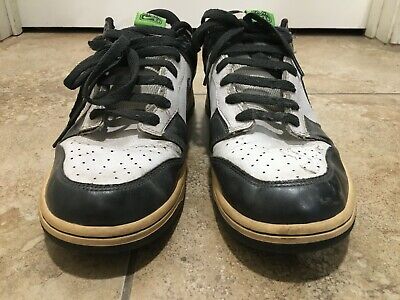 2008 Nike Dunk Low 6.0 Size 10.5 Black / White / Green | eBay 2008 Nike Dunk Low 6.0 Size 10.5 Black / White / Green | eBay