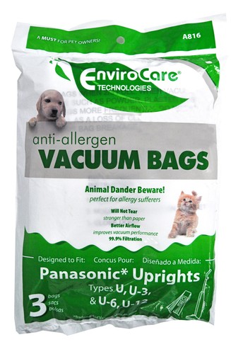Anti-Allergen Cloth Vacuum Cleaner Bags 