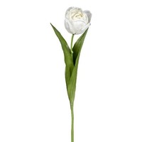 Artplants KüNstliche Tulpe Trift, Weiß, 50Cm