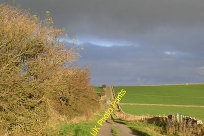 Photo A2 A brief spell of late afternoon sunshine on the road to Hurdlow c2021