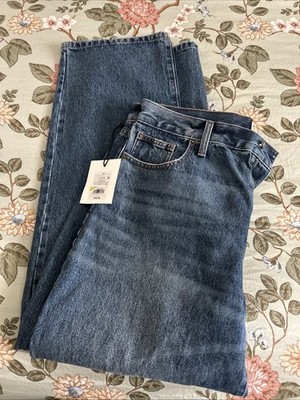 NEW KBB by KAHLANA Women s Mid-Rise Barrel Leg ''The Kahlana Jean'' Size 12