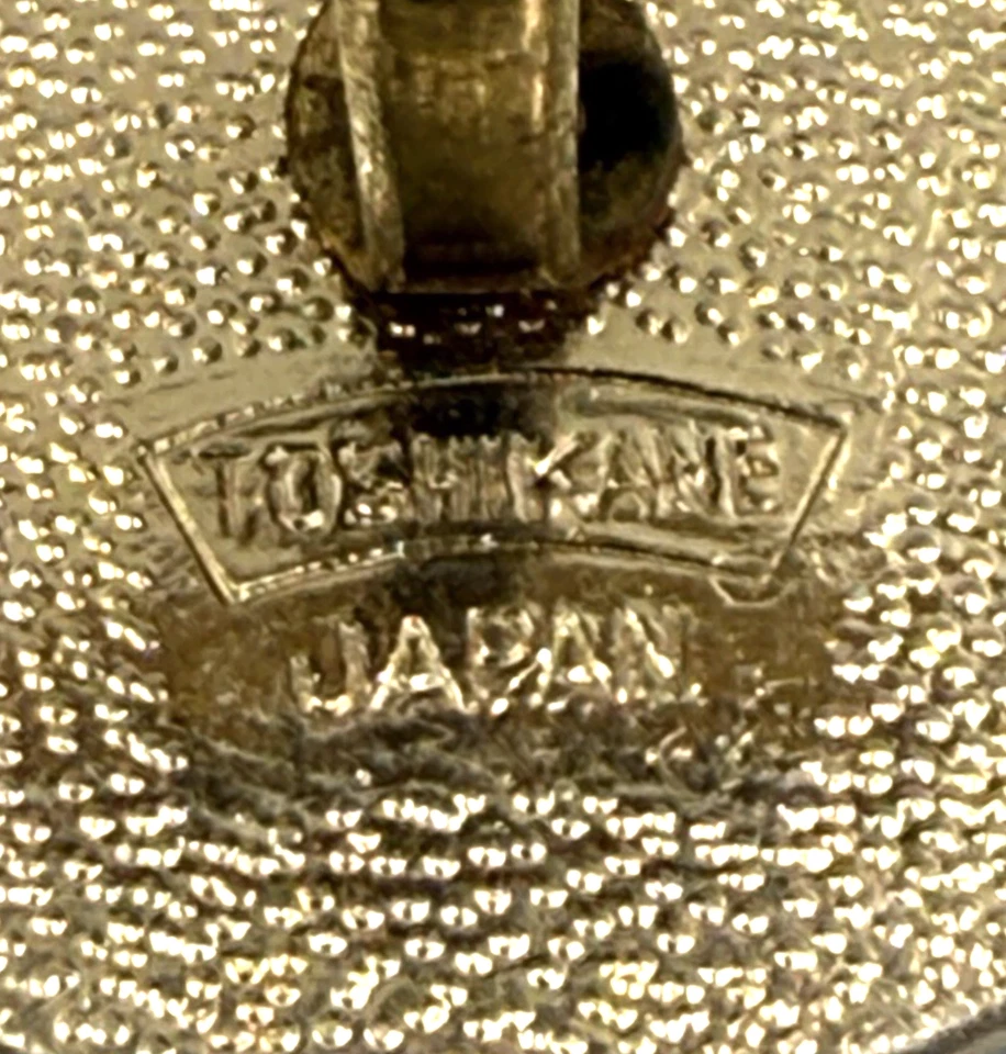 Gemelos de porcelana Toshikane Japón vintage salvia noble pintados a mano raros Foto 3 de 3