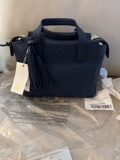 Tory Burch Thea Mini Slouchy Satchel Royal Navy, NWT