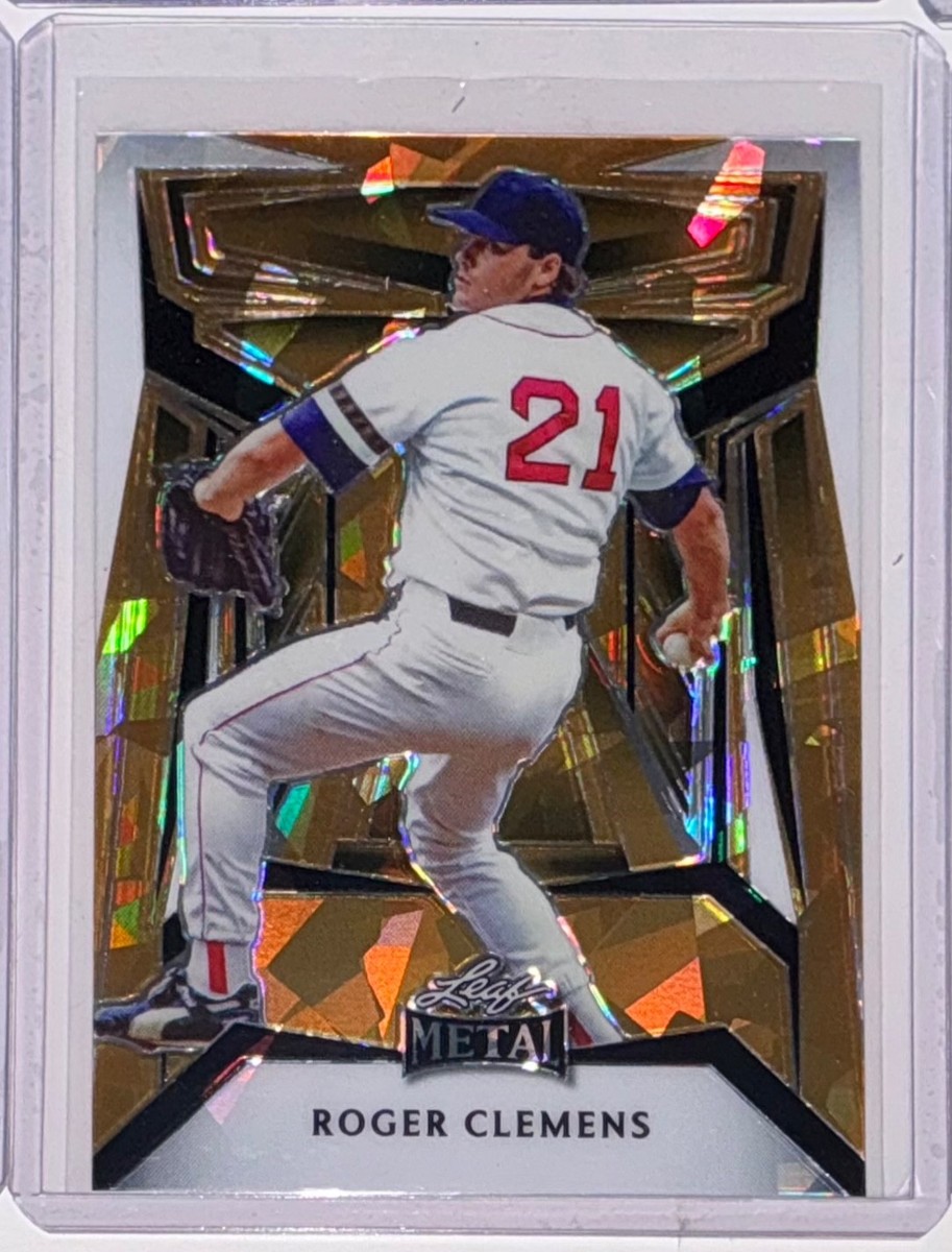 2023 Leaf Metal Baseball Roger Clemens Gold Crystal Proof 1/1 | eBay